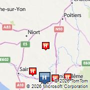 Bellevue (self-catering apartments) Villa and Spa Map
